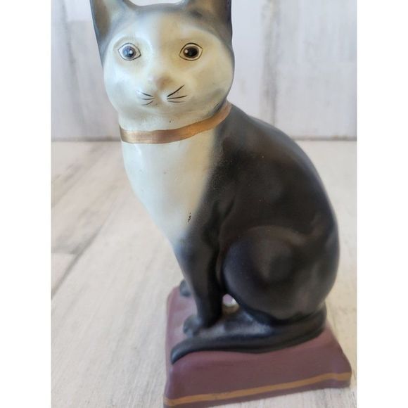 cat statue figurine decor kitten stands - Picture 6 of 8
